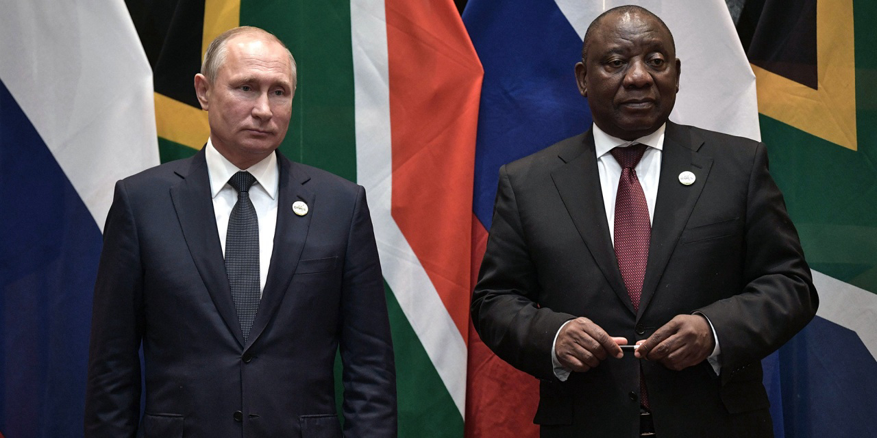 You are currently viewing South Africa Risks Straining its Ties with the West as it Continues to Court Putin’s Russia | The African Exponent.