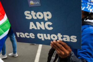 Read more about the article South Africans Protest Race Quota Employment Law | The African Exponent.