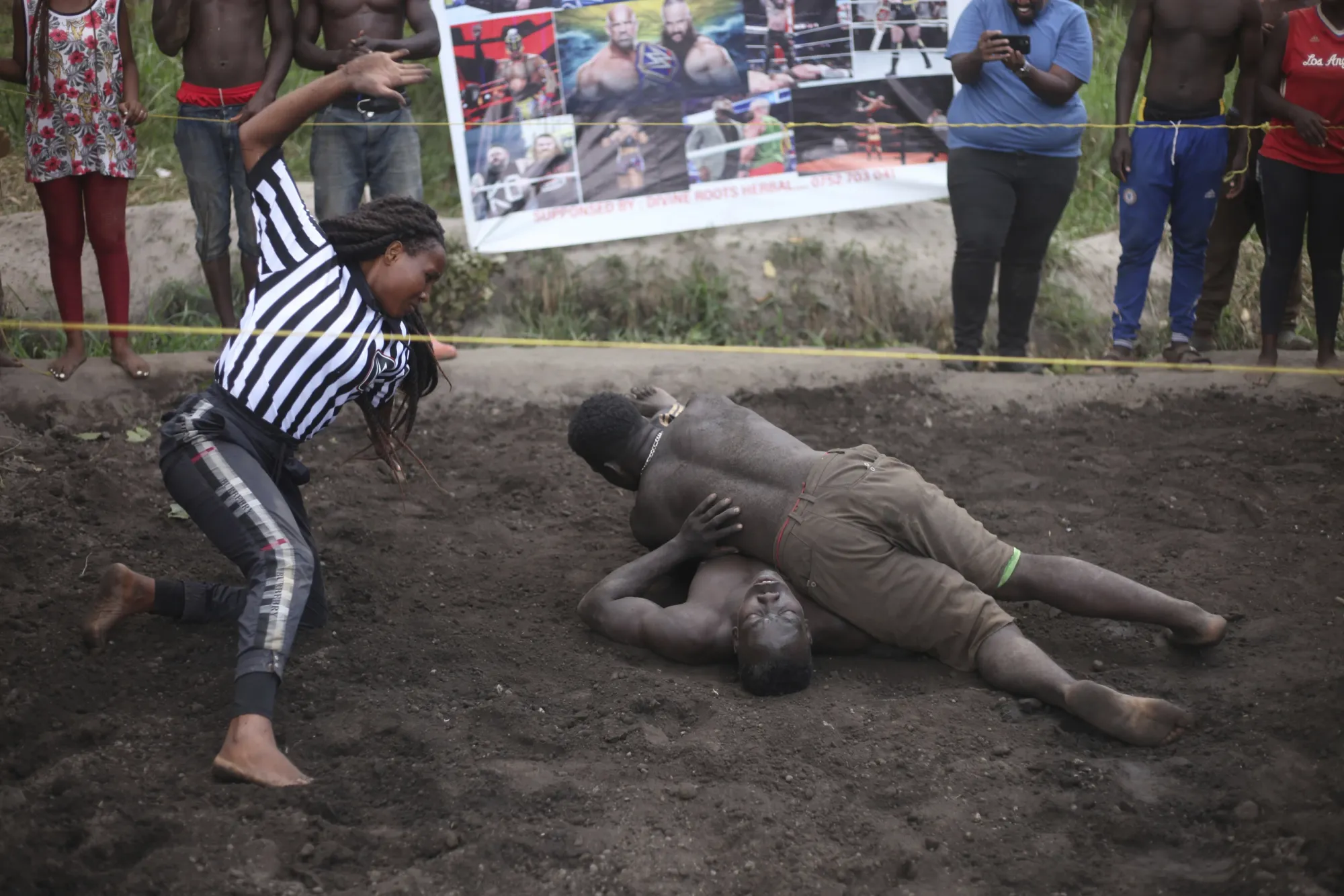 Read more about the article Wrestling Dreams Take Shape in the Mud: Uganda’s Youth Aim for the Big Leagues